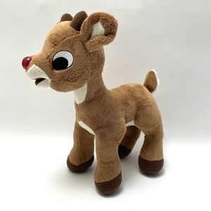 Rudolph‎ The Red Nosed Reindeer Plush Stuffed Animal Toy Christmas Holidays